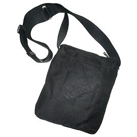 Borsa a tracolla Louis Vuitton Damier Geant Canvas Nero