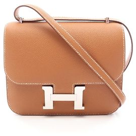 Hermès Borsa a tracolla Hermes Constance 3 Mini Marrone