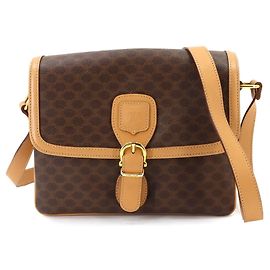 Céline Bolso de hombro Celine Macadam Castaño
