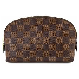 Louis Vuitton Pochette Tic PM Damier Handbag Pouch Braun Damier ebene