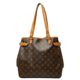Borsa Tote Verticale Louis Vuitton Monogram Batignolles Marrone Monogramma