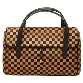 Bolsa Louis Vuitton Damier Sauvage Lion Dice Marrom