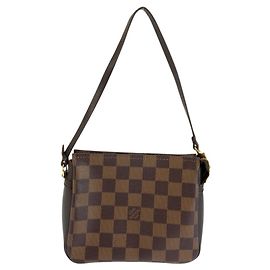 Trousse de maquillage Louis Vuitton Damier Marron Damier ebène