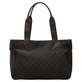 Bolso Tote Gucci GG Canvas Castaño