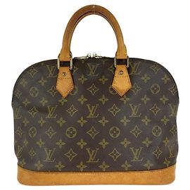Louis Vuitton Monogram Alma Handbag Brown Monogram