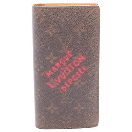 Louis Vuitton Portefeuille Brazza NM Bi-fold Long Wallet Brown Monogram