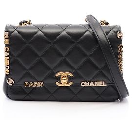 Bolsa Chanel Mini Flap Preto