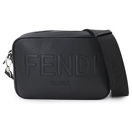 Bolsa de Ombro Fendi ROMA Camera Case Preto