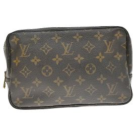 Louis Vuitton Trousse Toiletry Monogram Canvas 23 Brown