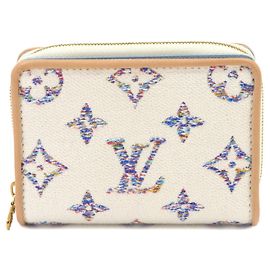 Louis Vuitton Monogram Jacquard Portefeuille Lou Bi-fold Wallet Multicolor