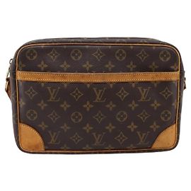 Louis Vuitton Trocadero Monogram Canvas 30 Marron