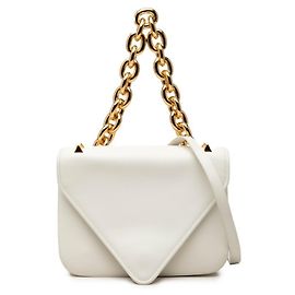 Bottega Veneta Mount Chain Handtasche Weiß
