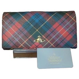 Vivienne Westwood tartan wallet Multiple colors