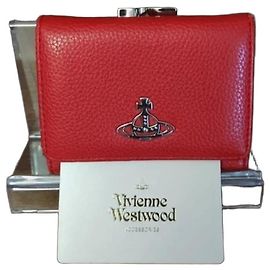 Vivienne Westwood trifold wallet Red