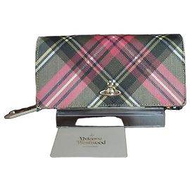 Vivienne Westwood tartan wallet Multiple colors