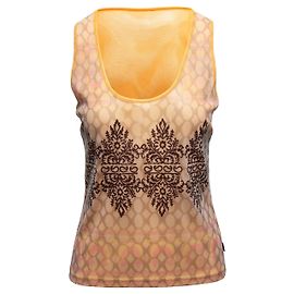 Autre Marque Yellow & Multicolor Gaultier Jeans Printed Tank Top Size US M Yellow