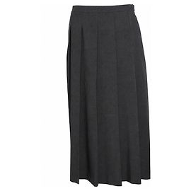 Autre Marque Graumann, grey pleated skirt Grey