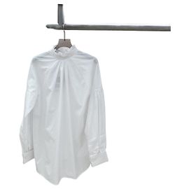 Chemise Dior Blanche à Col en Dentelle Autre