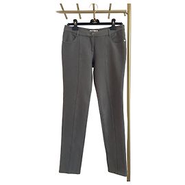 Chanel Gray Wool Knit Pants Other