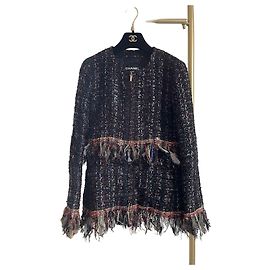 Chaqueta Chanel 17A de tweed beige Otro