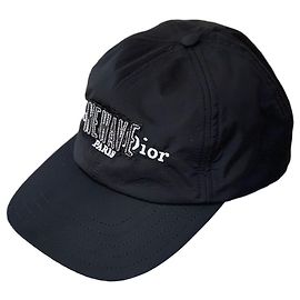 Cappello Dior in cotone nero Altro