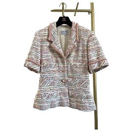 Chanel 19S Tweed Jacket Multicolor Other