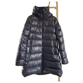 Chaqueta Acolchada de Plumón Moncler Negra Mujer Otro