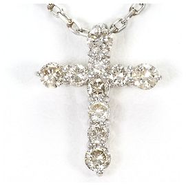 Autre Marque Colar de platina PT900 com diamante Outro