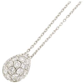Autre Marque Platinhalskette mit Diamant Andere
