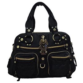 Autre Marque Borsa George Gina & Lucy Double B Nero