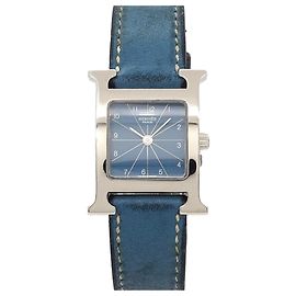 Hermès Hermes H-Watch HH1 210 Damenarmbanduhr Blue Quartz Andere