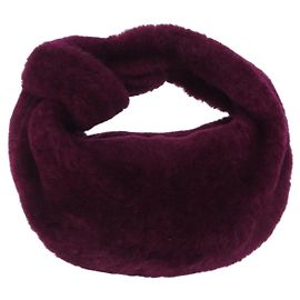 Bottega Veneta BV Jodie Hobo Shearling Mini Violet