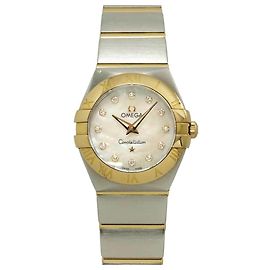 Omega Constellation Polished Two-Tone Damenuhr Andere