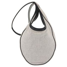 Hermès Hermes Sac Luco Canvas with Leather Brown