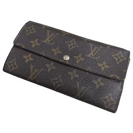Louis Vuitton Sarah Geldbörse Monogram Braun
