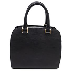 Borsa Louis Vuitton Epi Pont Neuf PM Nera Nero