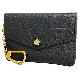 Louis Vuitton Monogram Empreinte Pochette Clé M60633 Noir Black