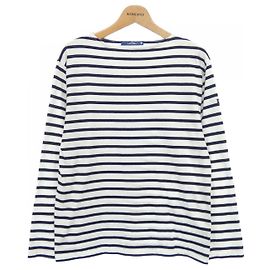 Autre Marque Top SAINT JAMES Bianco e Nero Nero Bianco