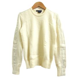 Ralph Lauren GOLF Strickpullover aus 100% Kaschmir Weiß Aus weiß
