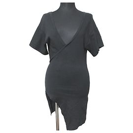 Autre Marque N°21 Long Knit Top Black Black