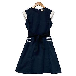 Autre Marque Vestido bicolor Kitamura Azul Otro
