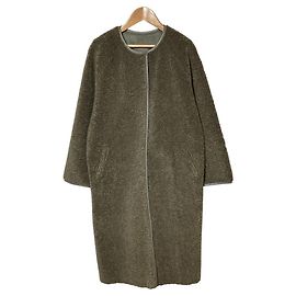 Autre Marque Cappotto reversibile in eco-shearling TORRAZZO DONNA Marrone