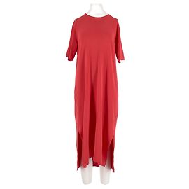 Eric Bompard Baumwollkleid rot Rot