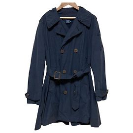 Trench Coat Militar Ralph Lauren Azul Azul marinho