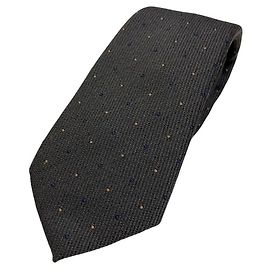 Gucci Silk Wool Necktie Brown
