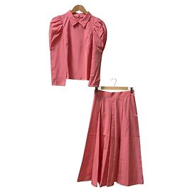 Autre Marque ANAYI Eternal Line Triacetate Glen Plaid 2way Set Up Rosa