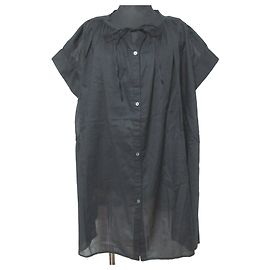 Autre Marque Blusa Trasparente Dignite Collier Nero