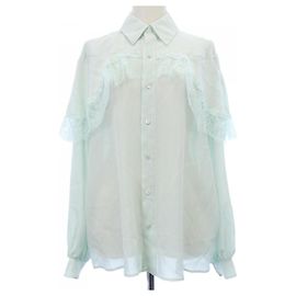 Autre Marque Camicia in seta BLAMINK Verde