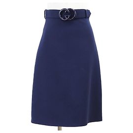 Gucci GG Interlocking Rock aus Wolle und Seide Blau