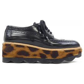 Scarpe Prada 9471 Marrone Nero